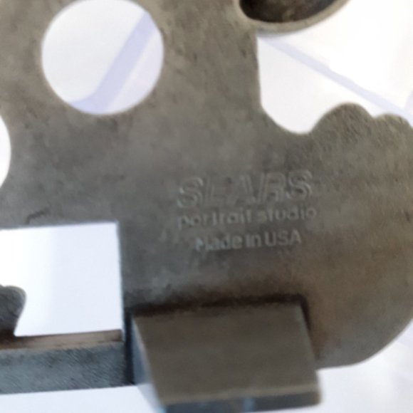 Picture Frame Bear Silver Tone Vintage Sears Portrait Studio Photo Child Frame - Picture 3 of 5